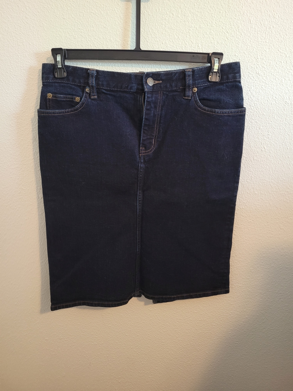 Lauren Ralph Lauren Dark Indigo Denim Pencil Skirt #414